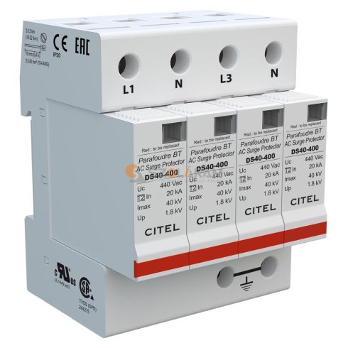 CITEL DS 44S-230/G 3Ph+N, TT-TNS -túlfeszültség-levezető