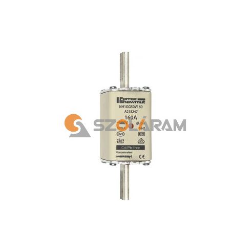 Mersen NH1GG50V160 biztosítóbetét