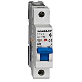Schrack Kismegszakító AMPARO 10kA, C 2A, 1 pólusú