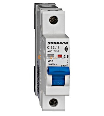 Schrack Kismegszakító AMPARO 10kA, C 32A, 1 pólusú