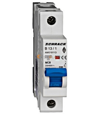 Schrack Kismegszakító AMPARO 10kA, B 13A, 1 pólusú