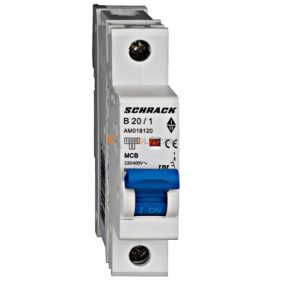 Schrack Kismegszakító AMPARO 10kA, B 20A, 1 pólusú
