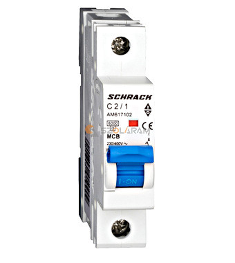 Schrack Kismegszakító AMPARO 6kA, C 2A, 1 pólusú