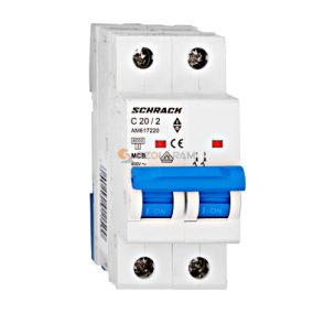 Schrack Kismegszakító AMPARO 6kA, C 20A, 2 pólusú