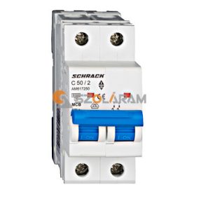 Schrack Kismegszakító AMPARO 6kA, C 50A, 2 pólusú
