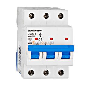 Schrack Kismegszakító AMPARO 6kA, C 32A, 3 pólusú
