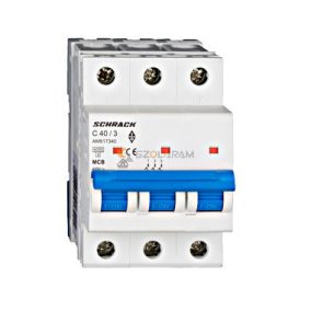 Schrack Kismegszakító AMPARO 6kA, C 40A, 3 pólusú