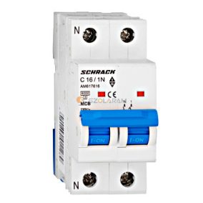 Schrack Kismegszakító AMPARO 6kA, C 16A, 1+N