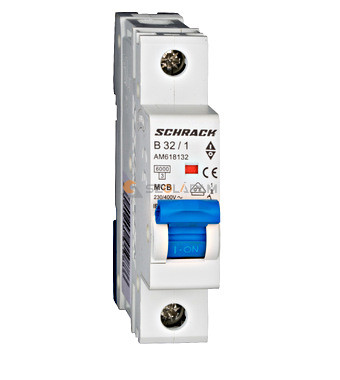 Schrack Kismegszakító AMPARO 6kA, B 32A, 1 pólusú