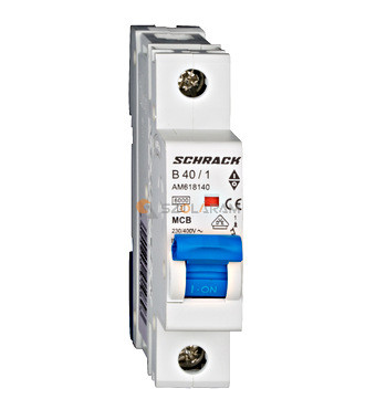 Schrack Kismegszakító AMPARO 6kA, B 40A, 1 pólusú