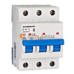 Schrack Kismegszakító AMPARO 6kA, B 16A, 3 pólusú