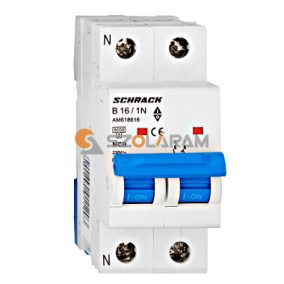 Schrack Kismegszakító AMPARO 6kA, B 16A, 1+N