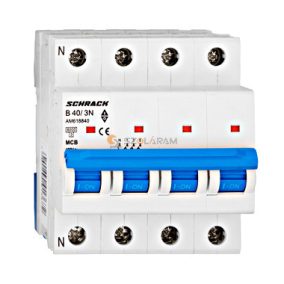 Schrack Kismegszakító AMPARO 6kA, B 40A, 3+N