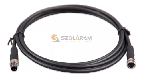 Victron M8 circular connector Male/Female 3 pole cable 1m (bag of 2) M8 kommunikációs kábel