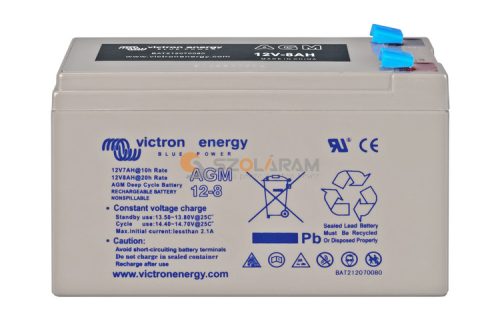 Victron 12V/15Ah AGM Super Cycle Batt. (Faston-tab 6.3x0.8mm) akkumulátor