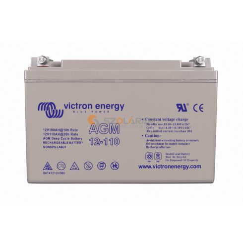 Victron Dummy 12V/110Ah AGM Deep Cycle Battery bemutató darab