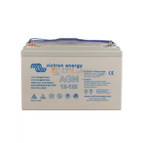 Victron 12V/125Ah AGM Super Cycle Batt. (M8) akkumulátor