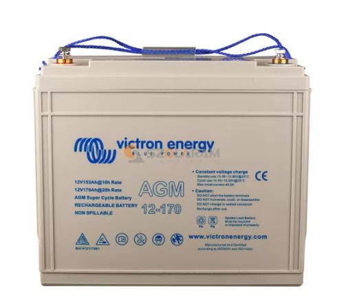 Victron 12V/170Ah AGM Super Cycle Batt. (M8) akkumulátor