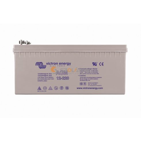 Victron Dummy 12V/220Ah AGM Deep Cycle Battery bemutató darab