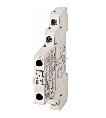 Schrack Segédérintkező, oldalsó, 2Z + 1NY, BE5/BE6