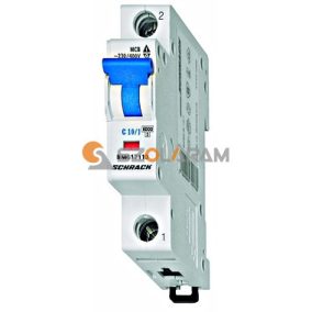 Schrack Kismegszakító, C 10A, 1 pólusú, 6kA