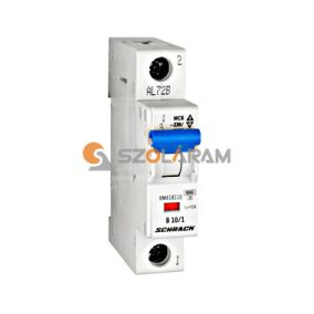 Schrack Kismegszakító, B 10A, 1 pólusú, 6kA