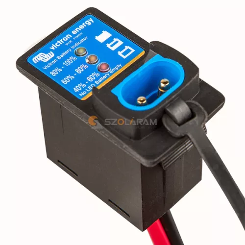 Victron Battery Indicator Panel (M8 eyelet connector / 30A ATO fuse) Akkumulátor állapotjelző