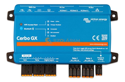 Victron Cerbo-S GX kommunikációs központ