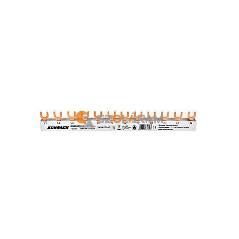 schrack Kompakt sínezés, 1xBCF 4p, 4xBM 1+N, 12KE, 10mm²