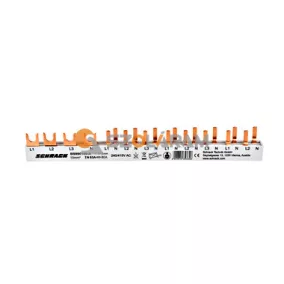 Schrack Kompakt sínezés, 1xBCF 4p, 8xBM 1+N/1KE, 12KE