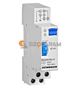 Schrack Lépcsőházi automata, mechanikus, 1-7 perc