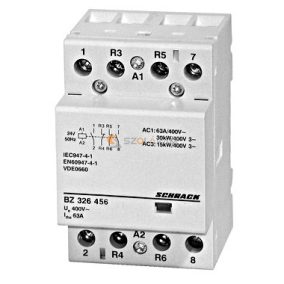   Schrack Sorbaépíthető mágneskapcsoló 63A, 2z+2ny, 24V AC 3KE