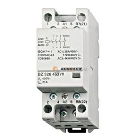   Schrack Sorbaépíthető mágneskapcsoló 25A, 3z+1ny, 230V ACDC 2KE