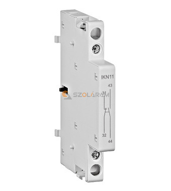 Schrack Segédérintkező 1 NO + 1 NC 6A moduláris kontaktorhoz 0.5KE