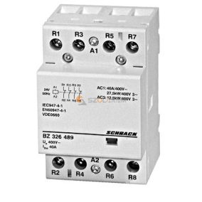  Schrack Sorbaépíthető mágneskapcsoló 40A, 4n, 24V AC 2KE