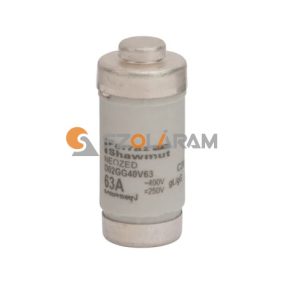 Mersen D02 63A gL/gG 400V D02GG40V63 biztosítóbetét