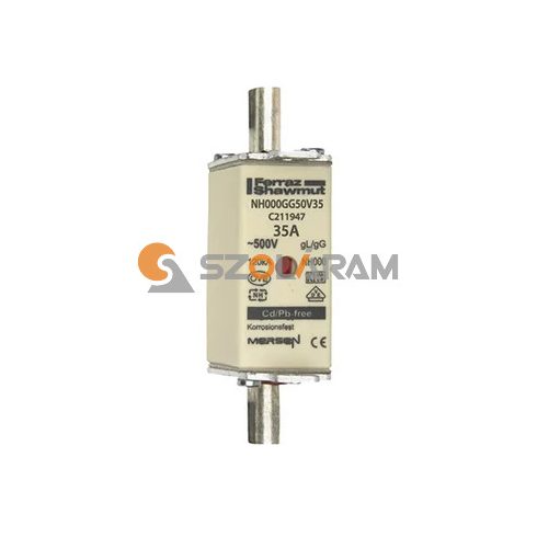 Mersen NH000GG50V35 biztosítóbetét