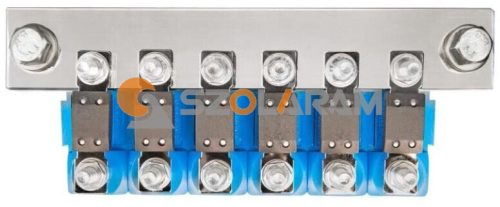 Victron Busbar to connect 6 CIP100200100 gyűjtősín