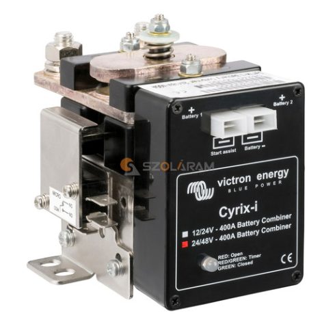 Victron Cyrix-Li-ct 12/24V-120A intelligent Li-ion battery combiner akkumulátor egyesítő