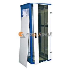   Schrack Kommunikációs álló szekrény, 1970x600x600, 42U, RAL7035