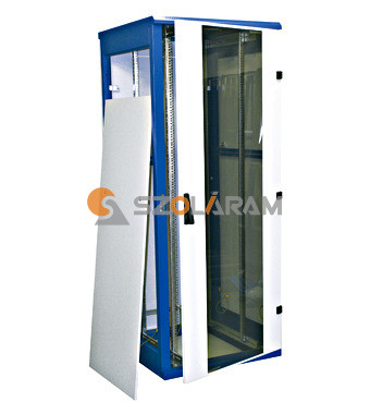 Schrack Kommunikációs álló szekrény, 1970x800x1000, 42U, RAL7035