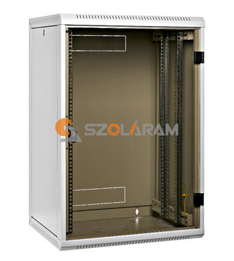 Schrack Kommunikációs fali szekrény, levehető oldal, 600x900x595,18U