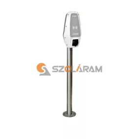 Schrack Lábazat 1x i-CHARGE CION, rozsdamentes acél