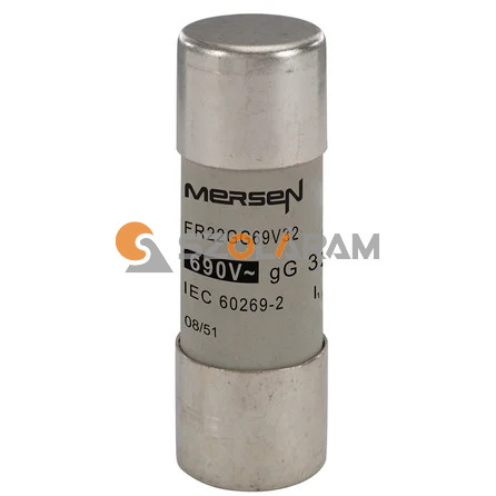 Mersen gG 22x58mm 32A AC690V FR22GG69V32 biztosítóbetét