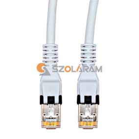   Schrack Push Pull patchkábel RJ45 árny. Cat.6a 10GB LS0H szürke 1.0m