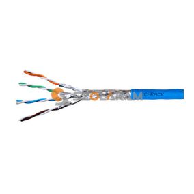   Schrack S/FTP kábel Cat.7a, 4x2xAWG22/1, 1.500Mhz, LS0H-3, Dca, kék