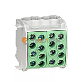   Schrack Nagyáramú burkolt elágazókapocs 35mm², 4be/4kimenet, z/s