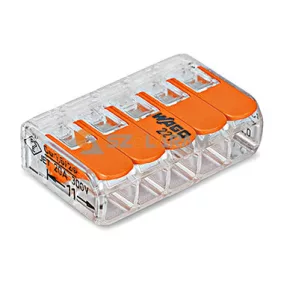 Schrack Oldható csatlakozó kapocs Wago 5 x 0,2-4 mm²