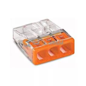 Schrack Csatlakozó kapocs WAGO 3 x 0,5-2,5mm²