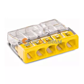 Schrack Wago vezeték összekötő 5 x 0,5-2,5mm²